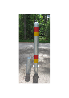 Trafikhinder "låsbar stolpe"