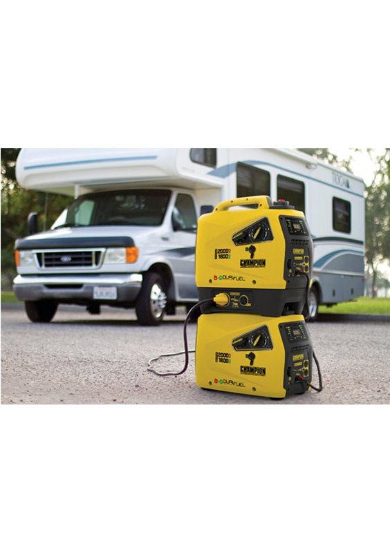 Champion Elverk, 2200W, Dual Fuel Gasol Inverter Elverk, The Mighty Atom.