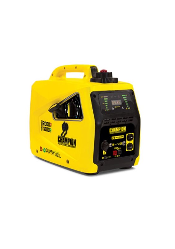 Champion Elverk, 2200W, Dual Fuel Gasol Inverter Elverk, The Mighty Atom.