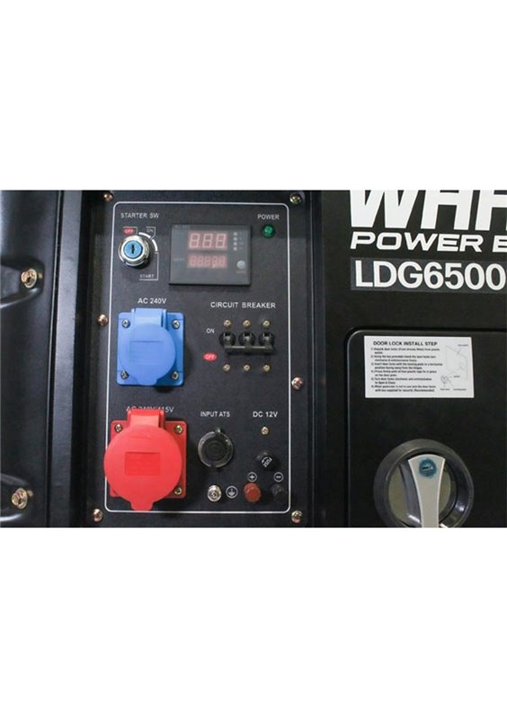 Champion, Warrior DieselElverk 5500W, ATS 1-fas