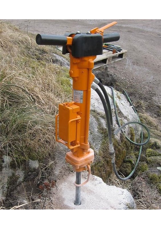Bergborrmaskin, Hydraulisk