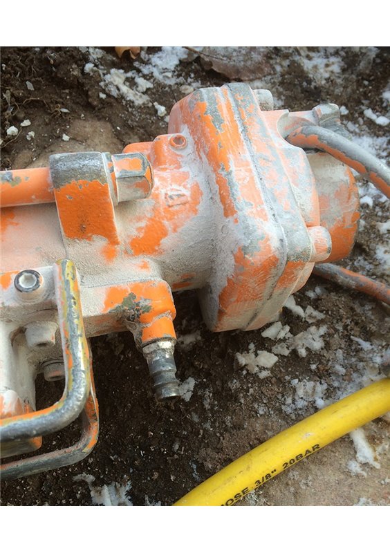 Bergborrmaskin, Hydraulisk