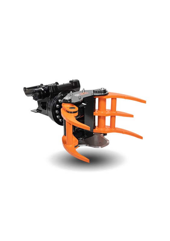 KXZ210 + E210 Trädklipp med rotator, till grävmaskin 2,5-6t