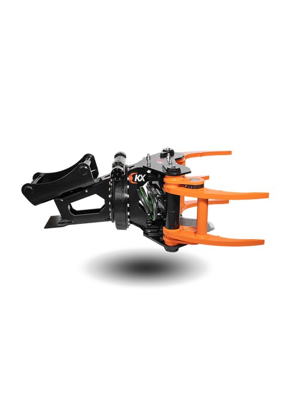 KXZ350 + E350 Trädklipp med rotator. grävmaskin 15 – 25 ton