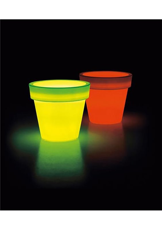 Lättviktsblomkruka Ikon rgb light