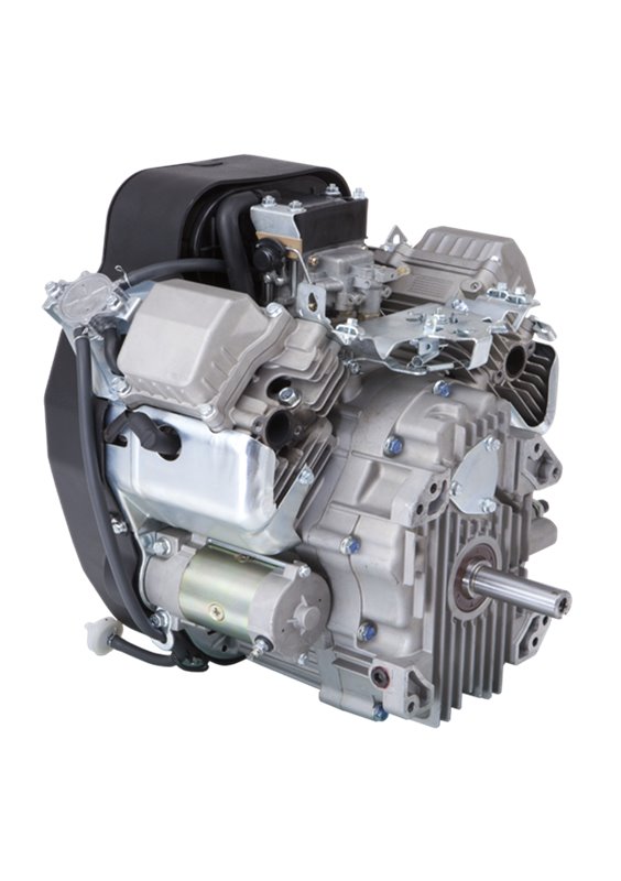 Loncin bensinmotor 27,0 hk V-Twin 25,4 mm vertikal axel. Elstart.