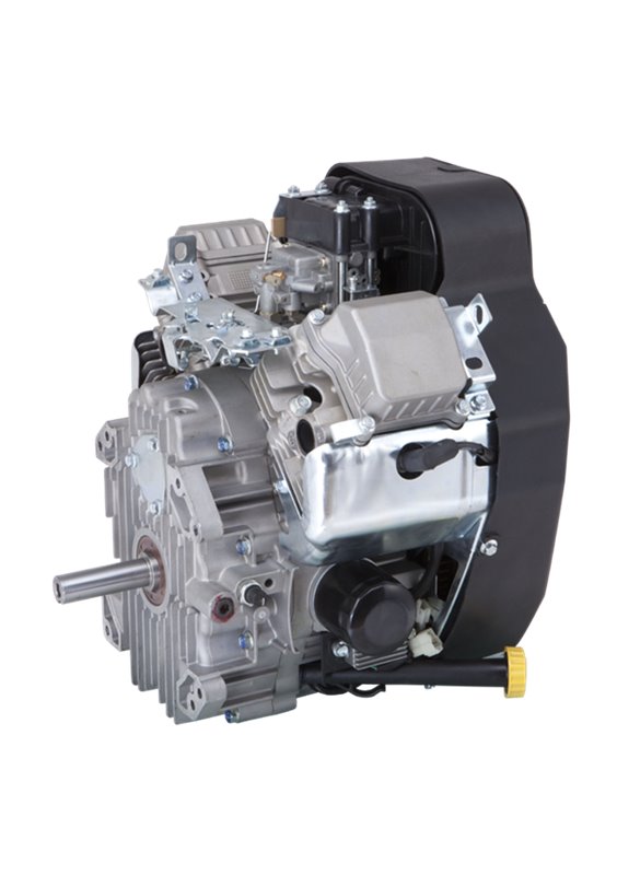 Loncin bensinmotor 27,0 hk V-Twin 25,4 mm vertikal axel. Elstart.