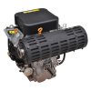 Loncin bensinmotor 30 hk V-twin.  36,5 mm horisontal axel. Elstart