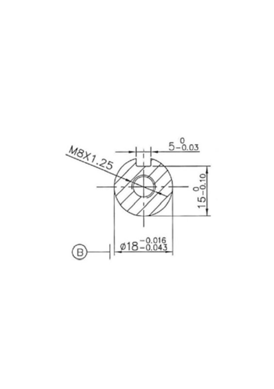 Loncin bensinmotor 4,0 hk 18 mm horisontal axel