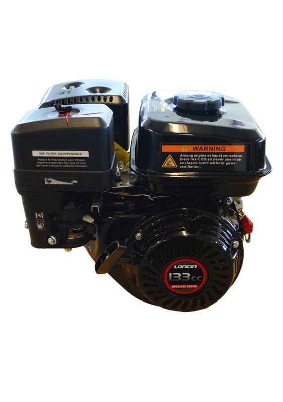 Loncin bensinmotor 4,0 hk 18 mm horisontal axel