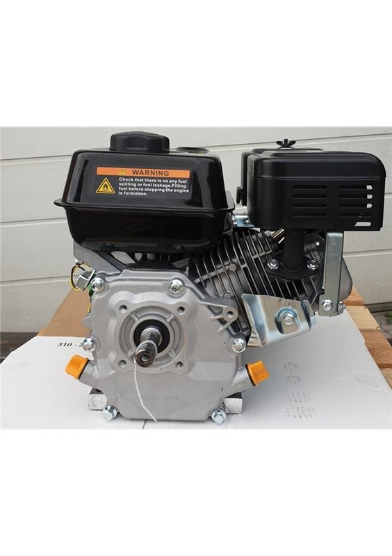 loncin bensinmotor 7,0 hk 19,05 mm horisontal axel. utan elstart. euro 5 motor.