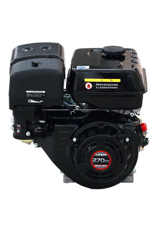 Loncin bensinmotor 9,0 hk 25,4 mm horisontal axel. Elstart.