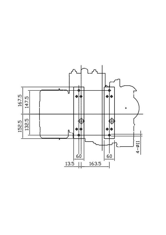 Loncin dieselmotor 2-cylindrig 23,0 hk Luftkyld. 25,4 mm horisontal axel. Elstart.