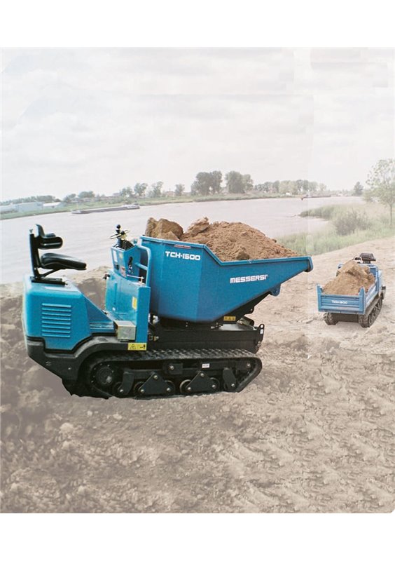 Minidumper Messersi TCH-1500 (Trevägstippande)