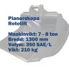 planerskopa – rototilt