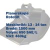 planerskopa – rototilt