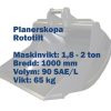 planerskopa – rototilt