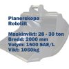 planerskopa – rototilt
