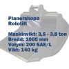planerskopa – rototilt