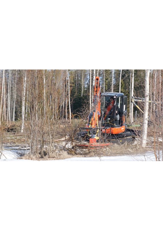 Slyröjare RH 600 – 800 – 1200A.  Buskröjare