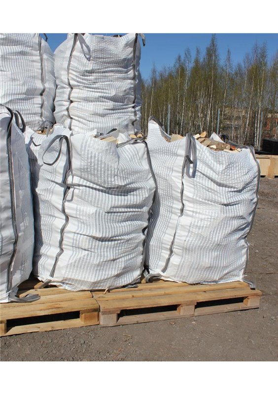 Vedsäck Big Bag fast botten 1,5 m3