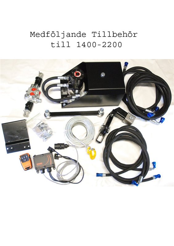 Vinsch, Hydraulisk, 700/ 1400 / 1700 / 2200