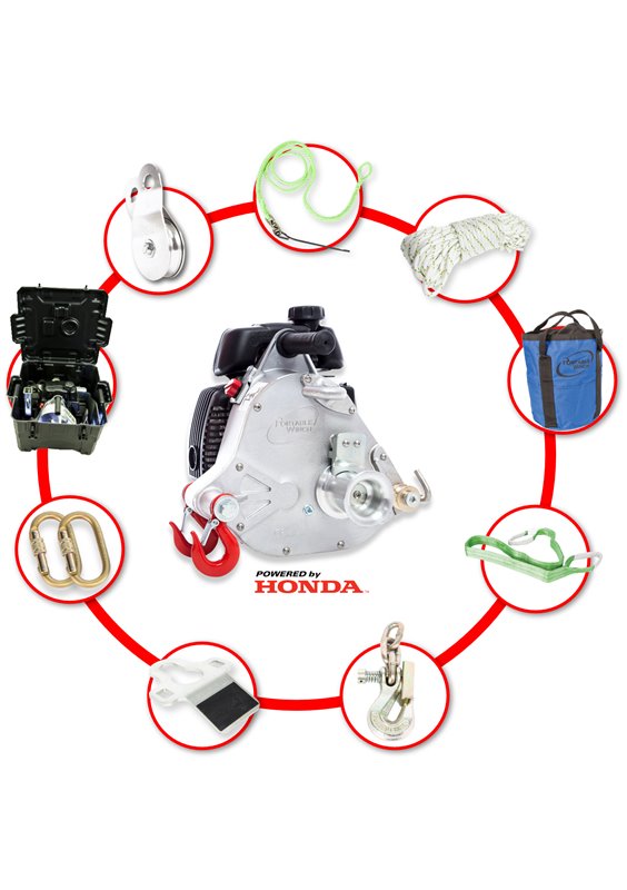 Vinsch PCW 5000, Hondamotor, bensin