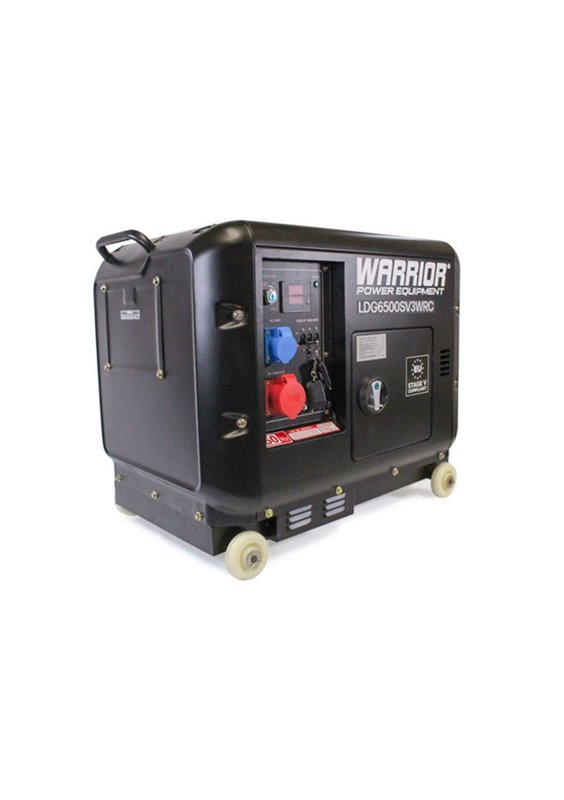 Warrior Dieselverk 5500W, Trådlös fjärrkontroll 1-fas
